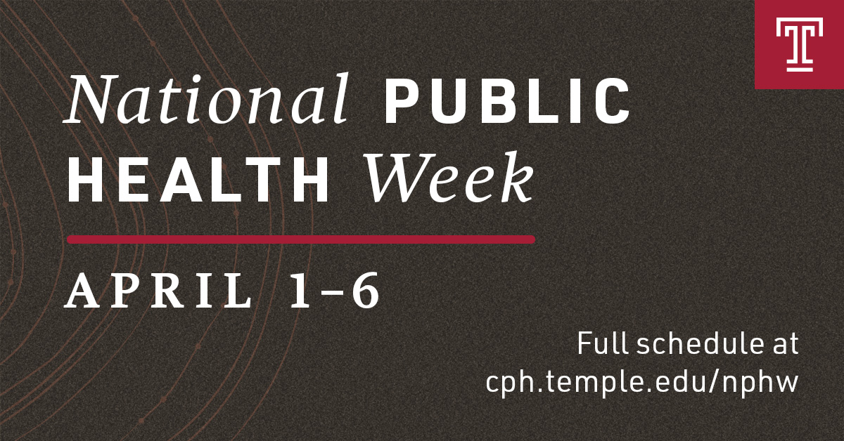 National Public Health Week 2024 | College of Public Health
