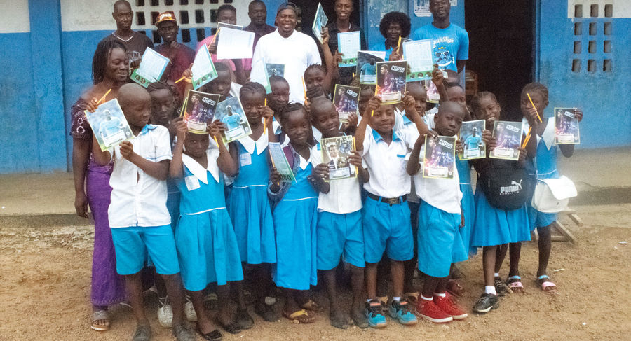 school children in sierra leone